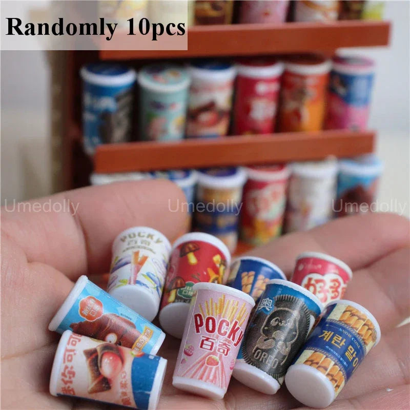 1/6 Scale Miniature Dollhouse Supermarket Store Toy