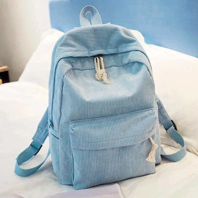 Personalised Corduroy Kids Backpack