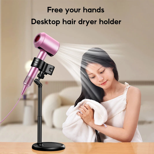 Easy Adjustable Hair Dryer Holder