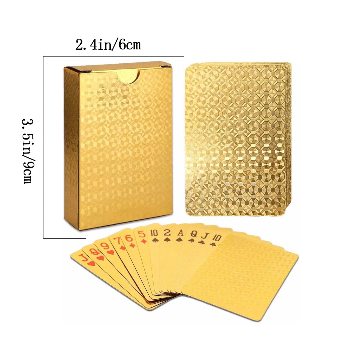 1Pc PVC Playing Cards