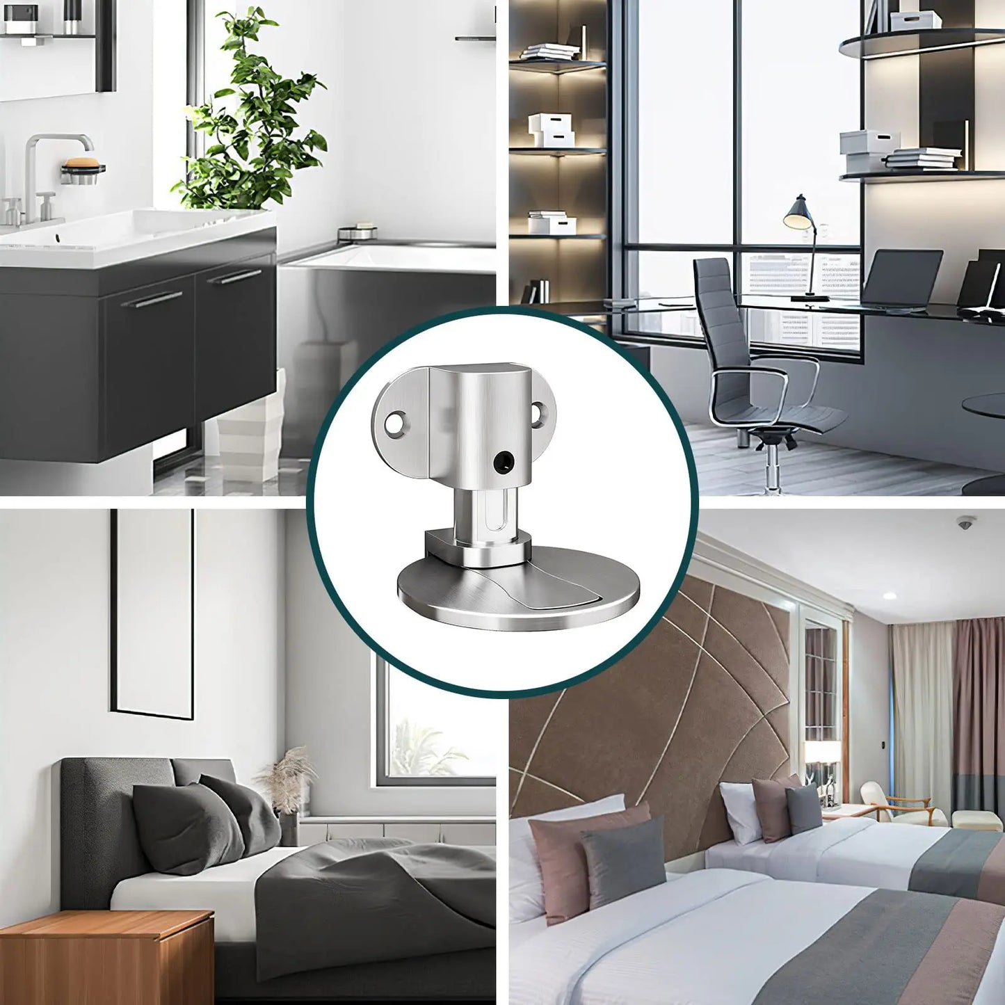 Adjustable Stainless Steel Door Stop