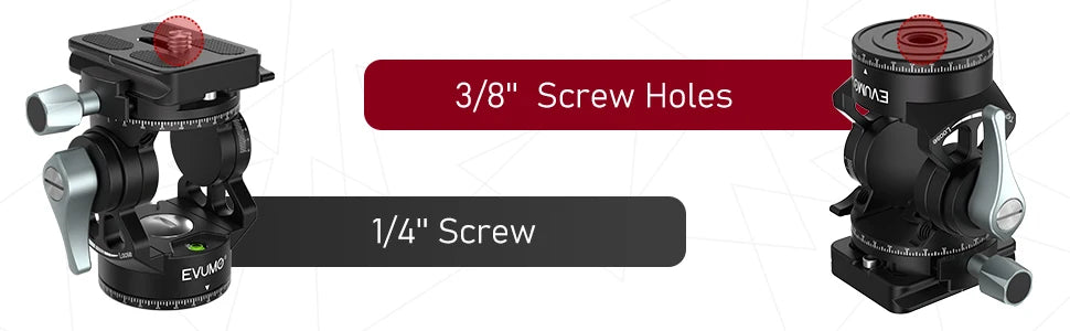 Mini Tripod Head Lightweight Panoramic Dslr Camera