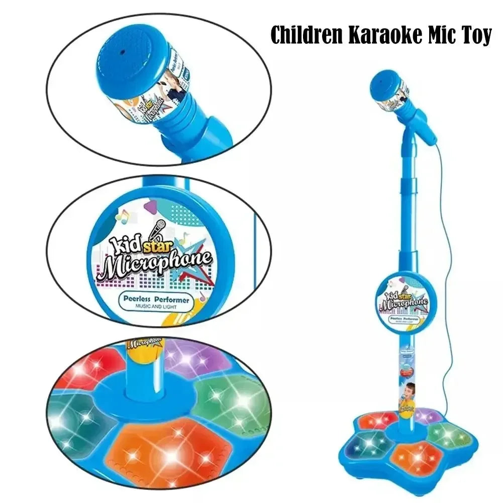 Kids Microphone Karaoke with Stand