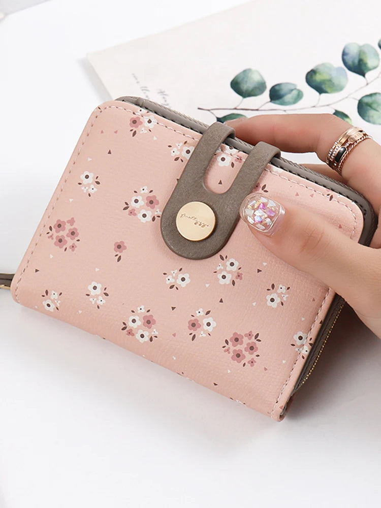 Japanese and Korean PU Printed Wallet