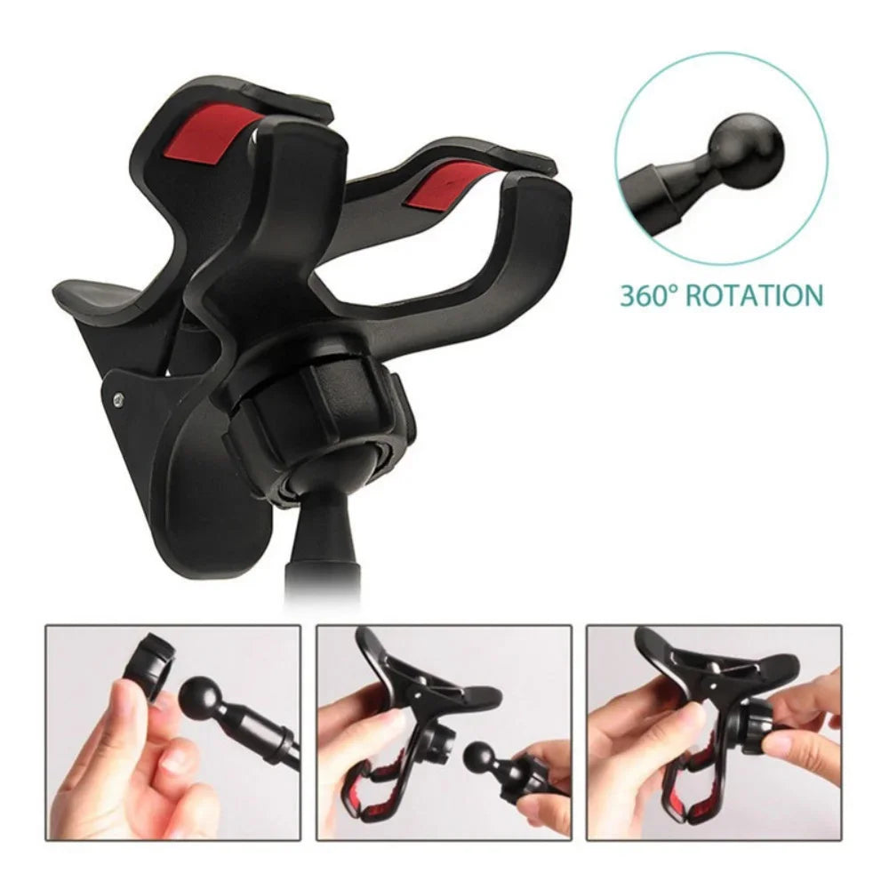 360 Rotate Clip Mobile Phone Holder Stand