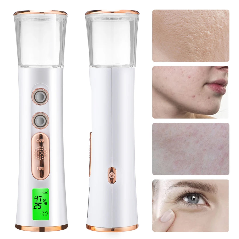 Nano Mist Sprayer 30ml LED Skin Moisture Test