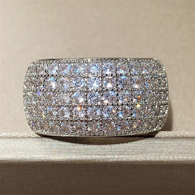 Huitan Cubic Zircon Ring