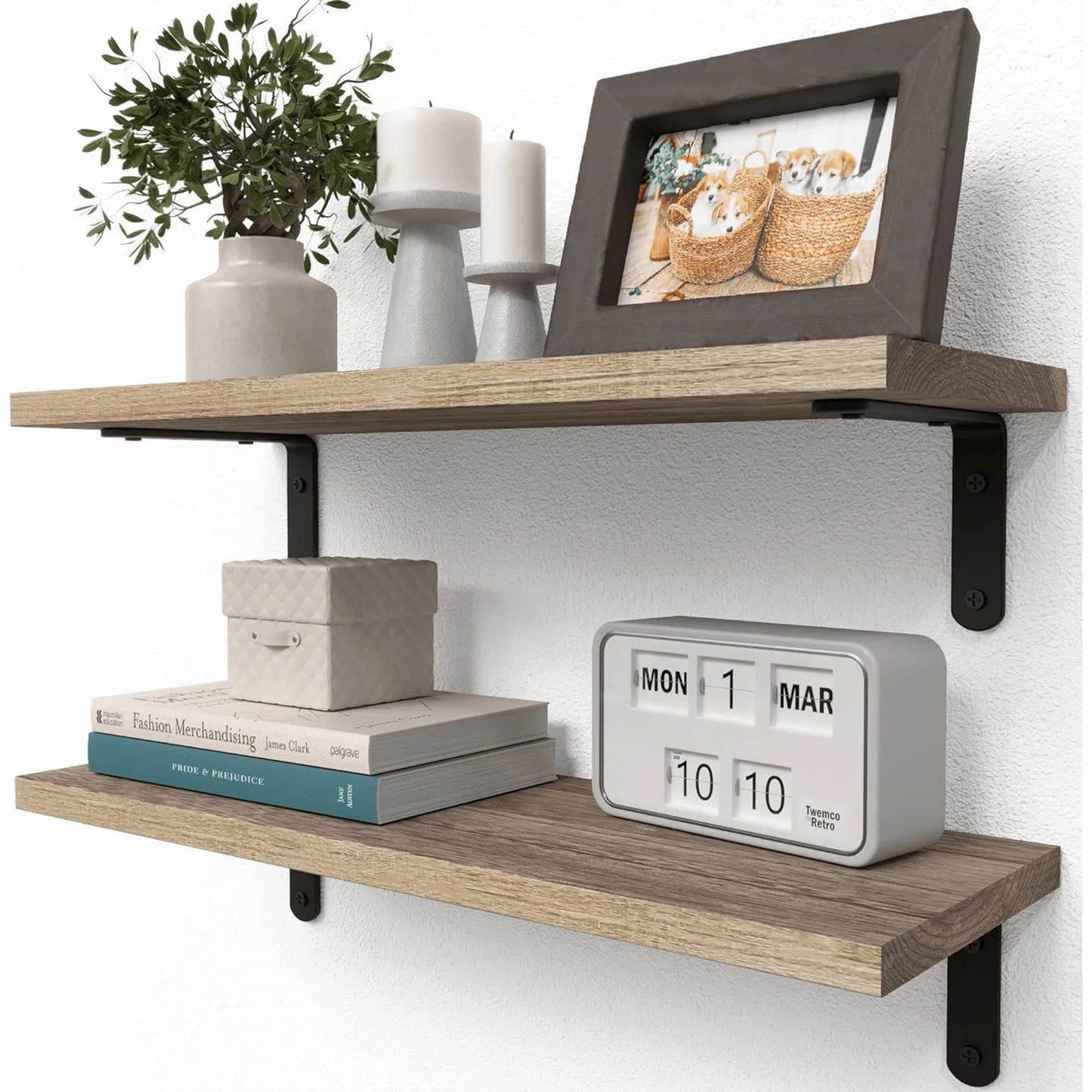 Wooden Wall Floating Shelves