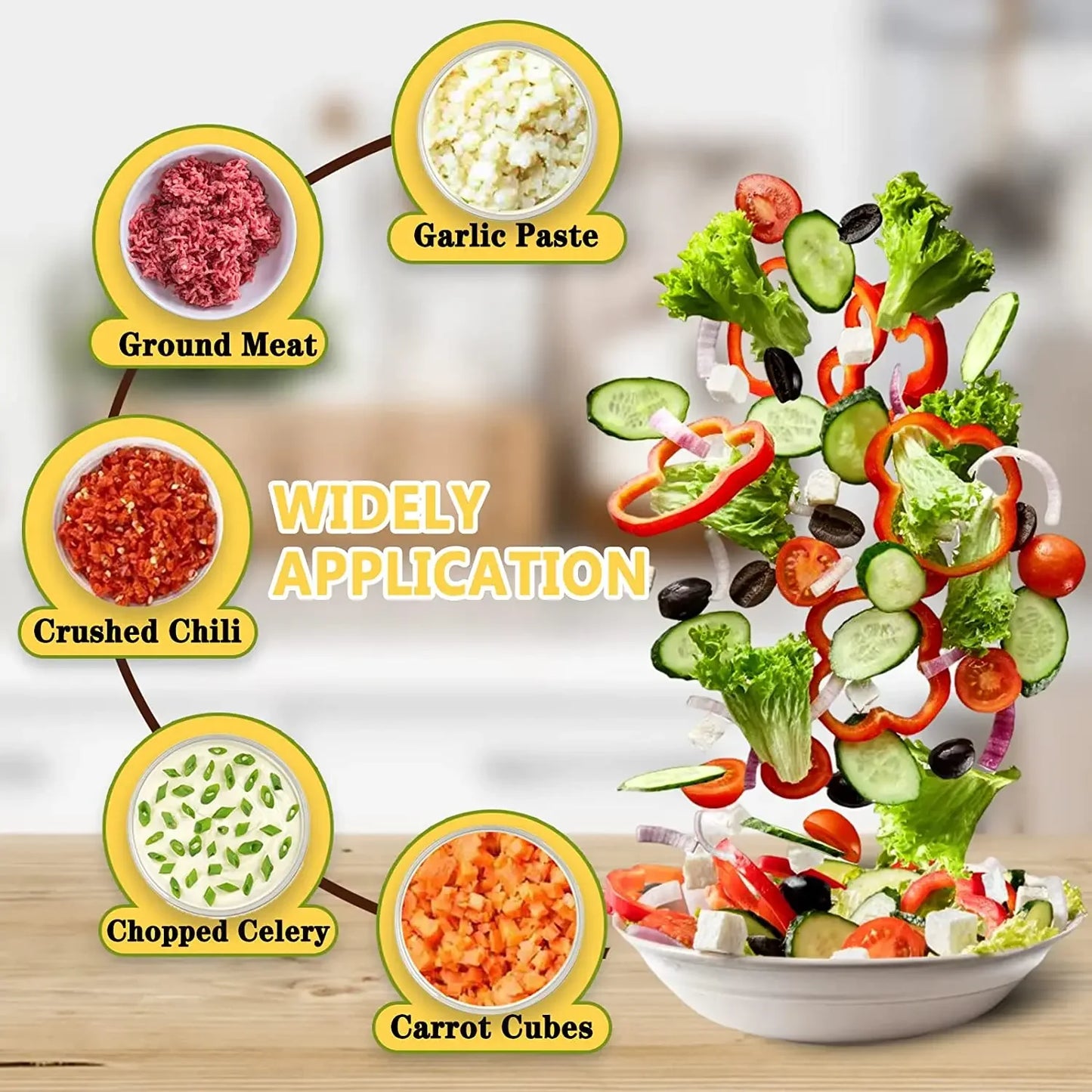 4In1 Electric Vegetable Cutter