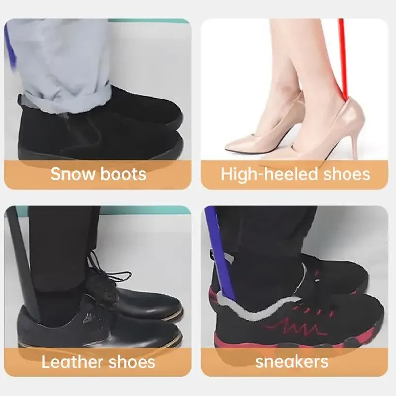 1Pc Extra Long Flexible Plastic Shoe Horn