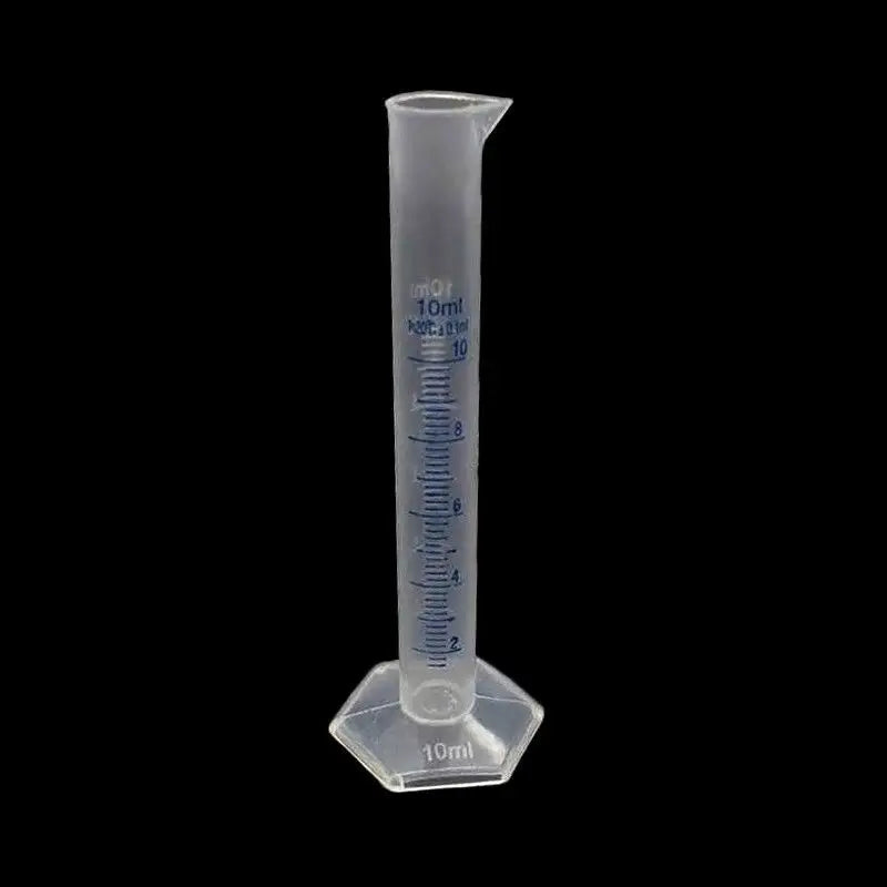 Plastic Graduated Measuring Cylinder with Hexagonal Base