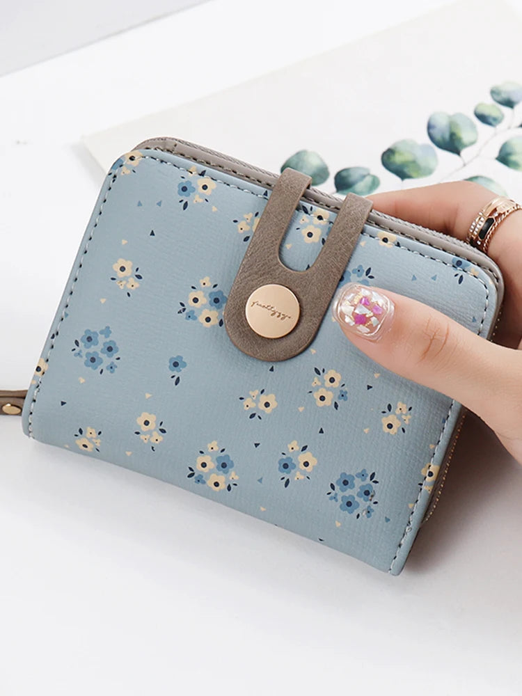 Japanese and Korean PU Printed Wallet