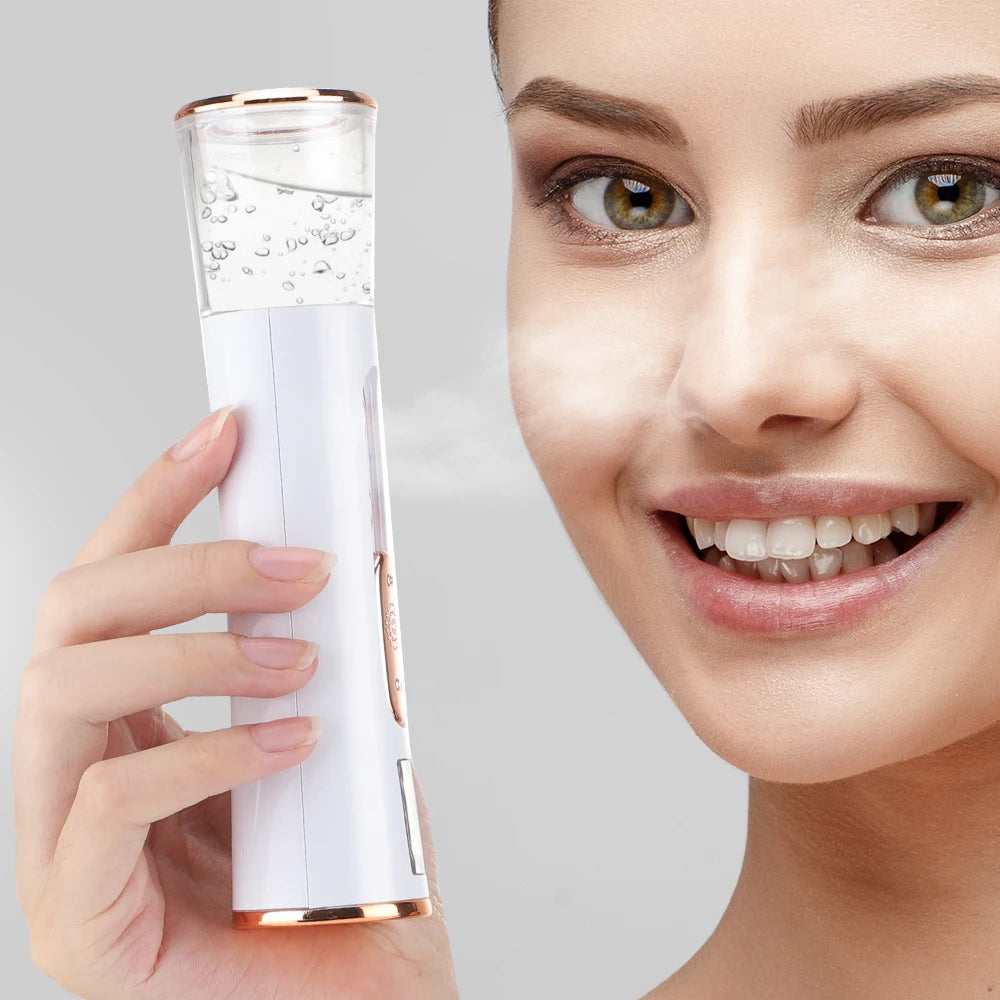 Nano Mist Sprayer 30ml LED Skin Moisture Test