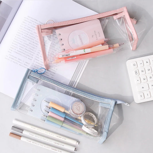 Transparent Large Capacity Pencil Case