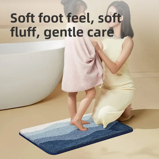 European Luxury Microfiber Bath Mat