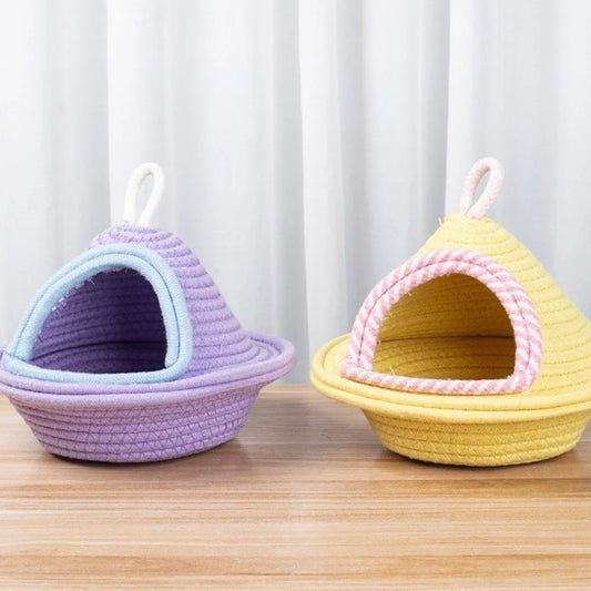 Warm Hanging Bird Nest for Parrots