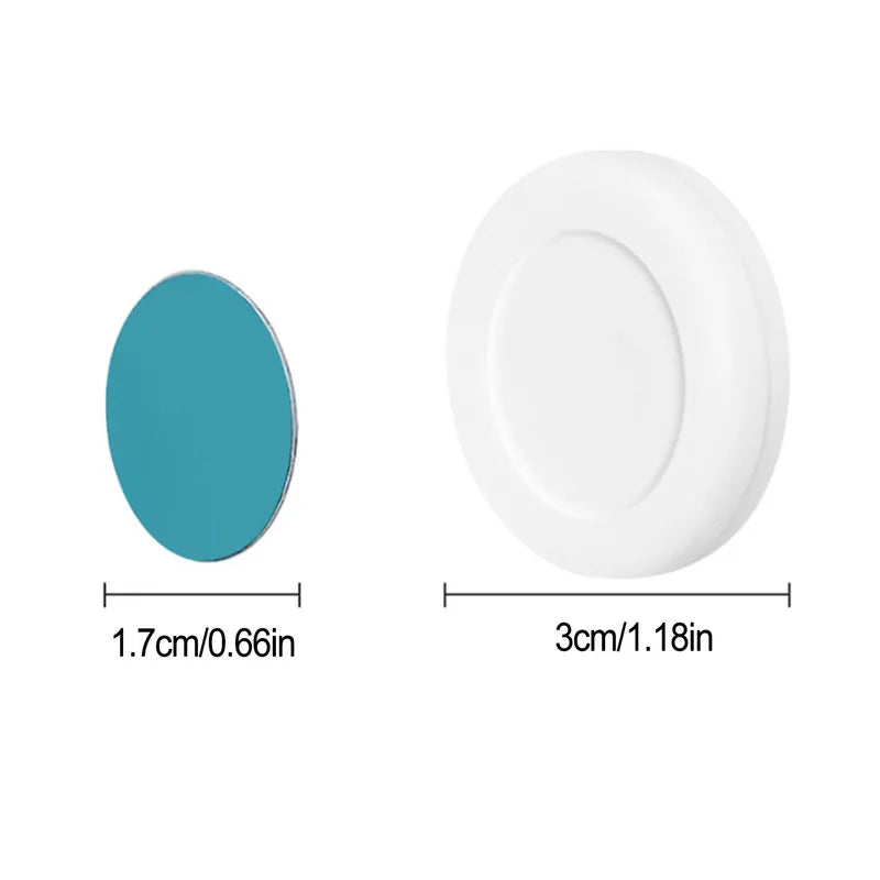 2Set Wall Mount Magnetic Hooks