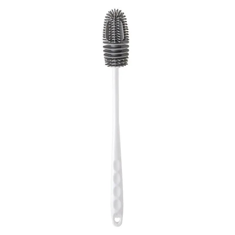 Long Handle Silicone Bottle Brush