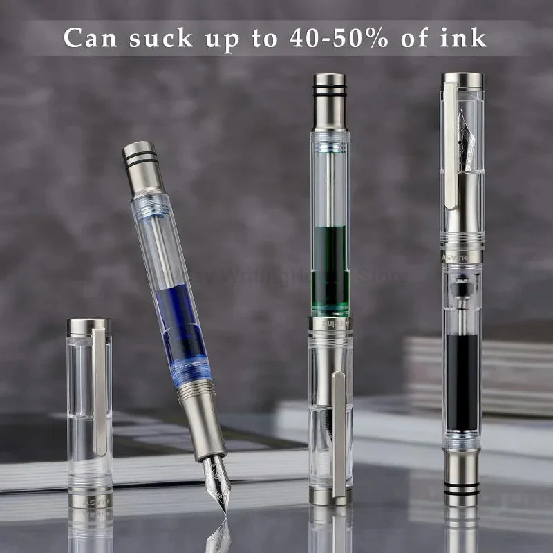 Asvine P36 V200 Titanium Fountain Pen