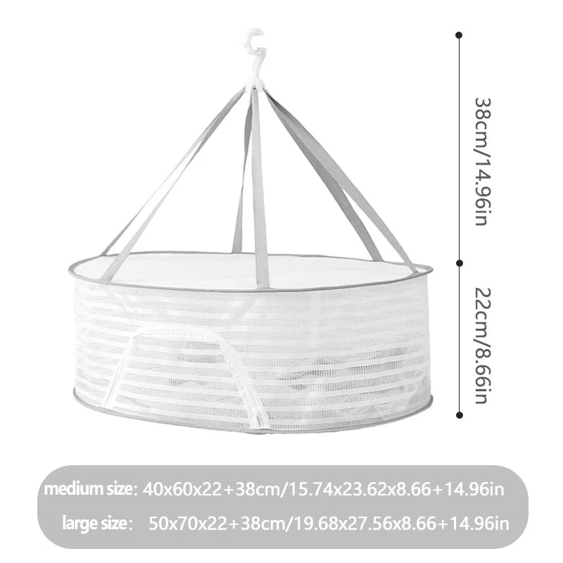 Portable Mesh Hanging Drying Rack