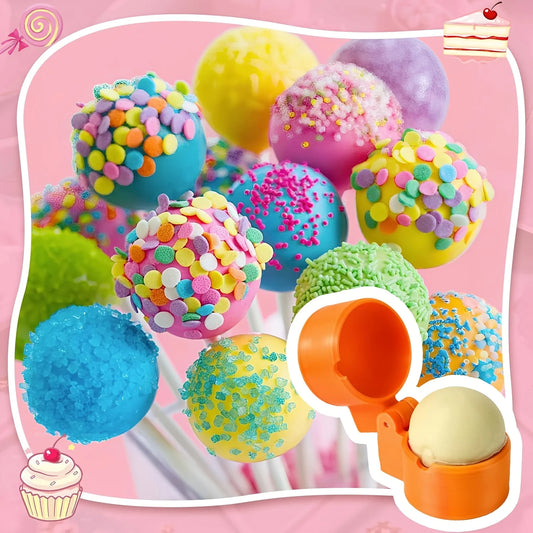 3D Printed Round Cake Stick Mold Set