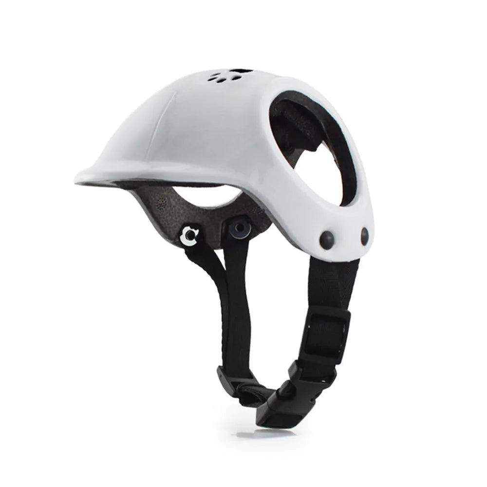 Lightweight Dog Safety Helmet with Ear Openings