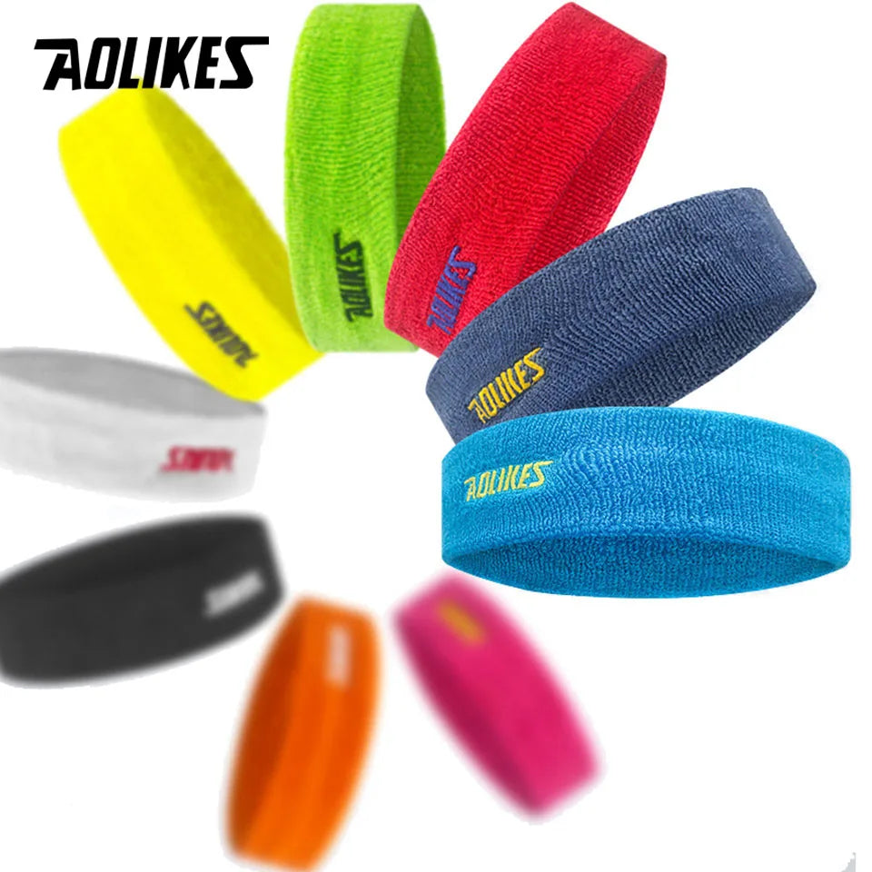 AOLIKES High Quality Cotton Sweat Headband