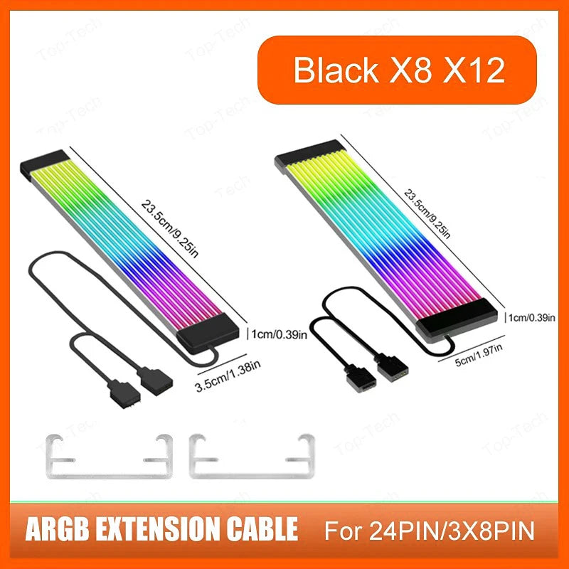 PC RGB Light Strip Cable Extension