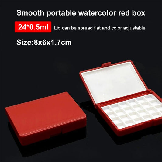 Portable Watercolour Paint Storage Box