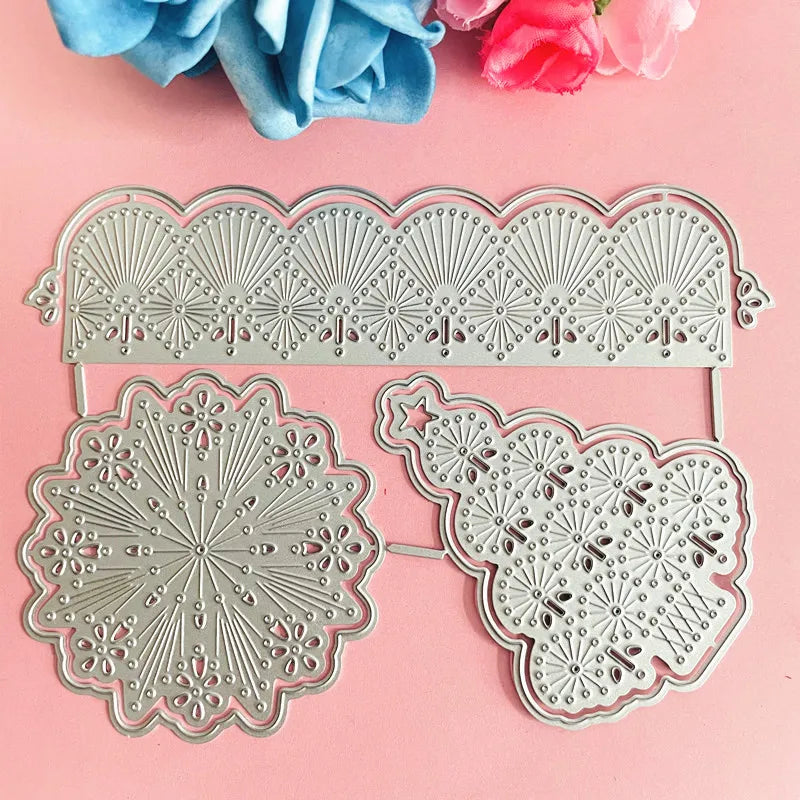Christmas Cross Stitch Metal Cutting Die