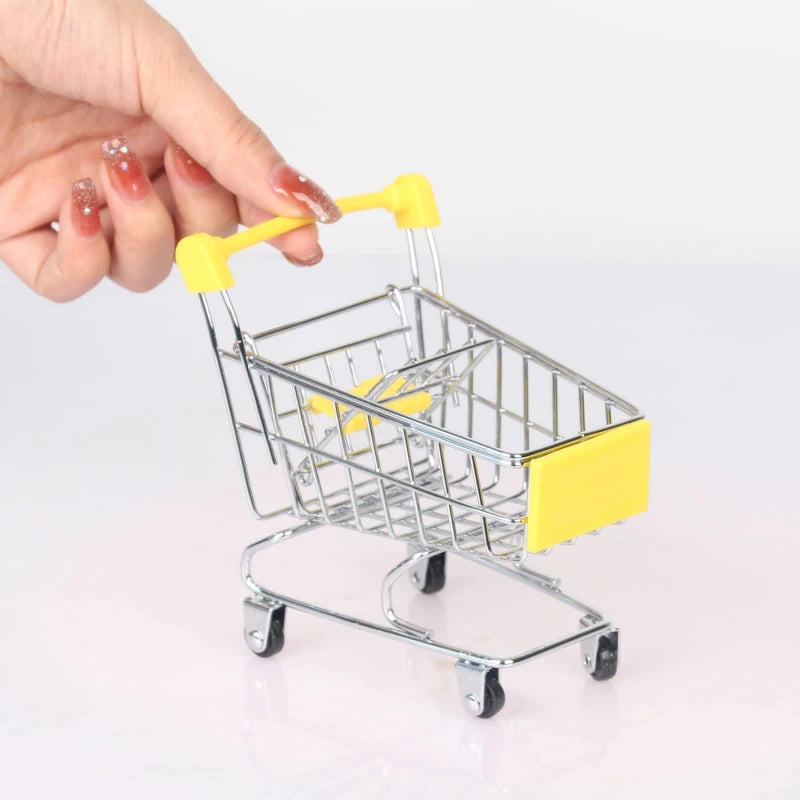Mini Supermarket Shopping Trolley