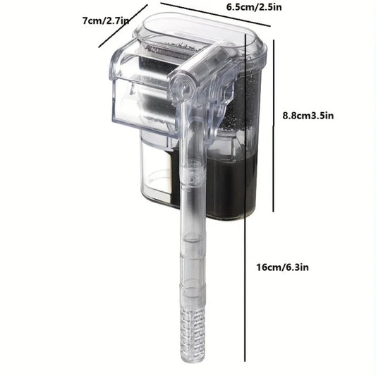 USB Hang-On Aquarium Waterfall Filter