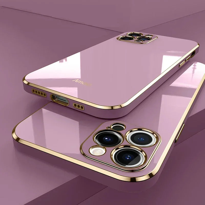 Solid Color Phone Case For iPhone