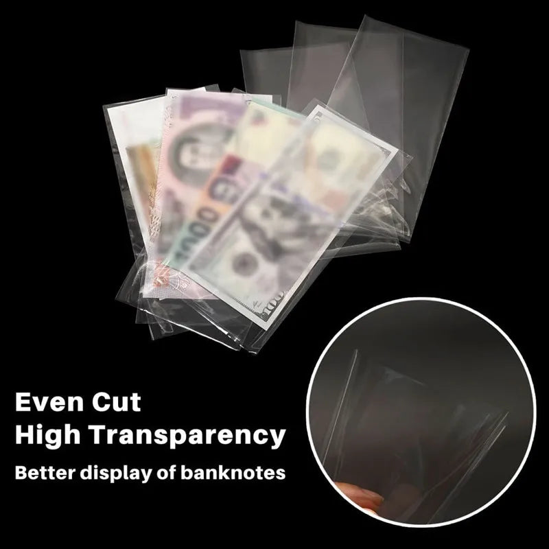 1 Set Paper Money Album Banknote Case