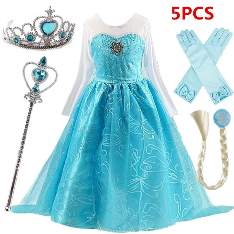Snow Queen Elsa Costume for Girls