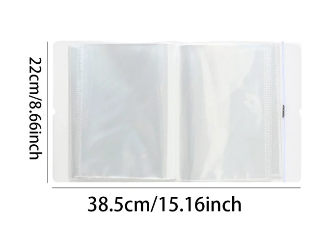 Portable PP Photo Storage Album for Photos, Cards & Collectibles
