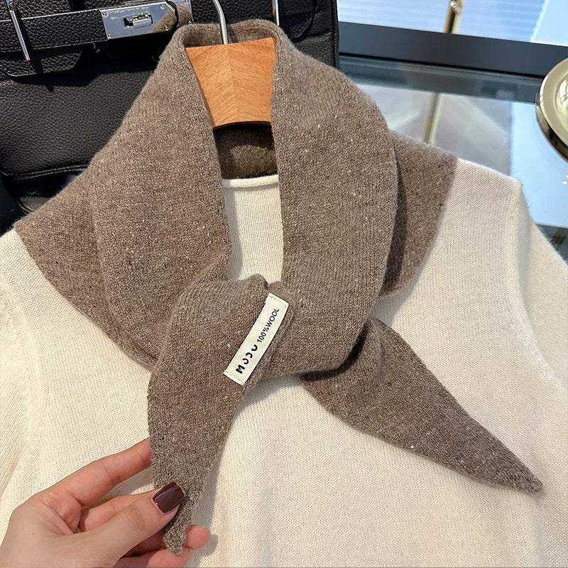 Women’s 100% Wool Triangle Scarf