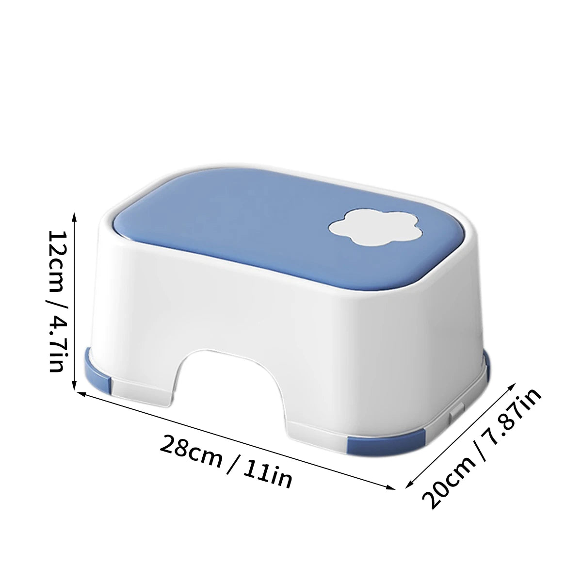 Kid Bathroom Non Slip Step Stool