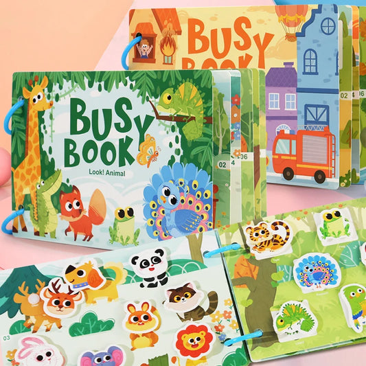 Busy Book Activities for Kids
