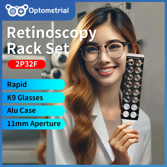 Optometric Retinoscopy Rack Set