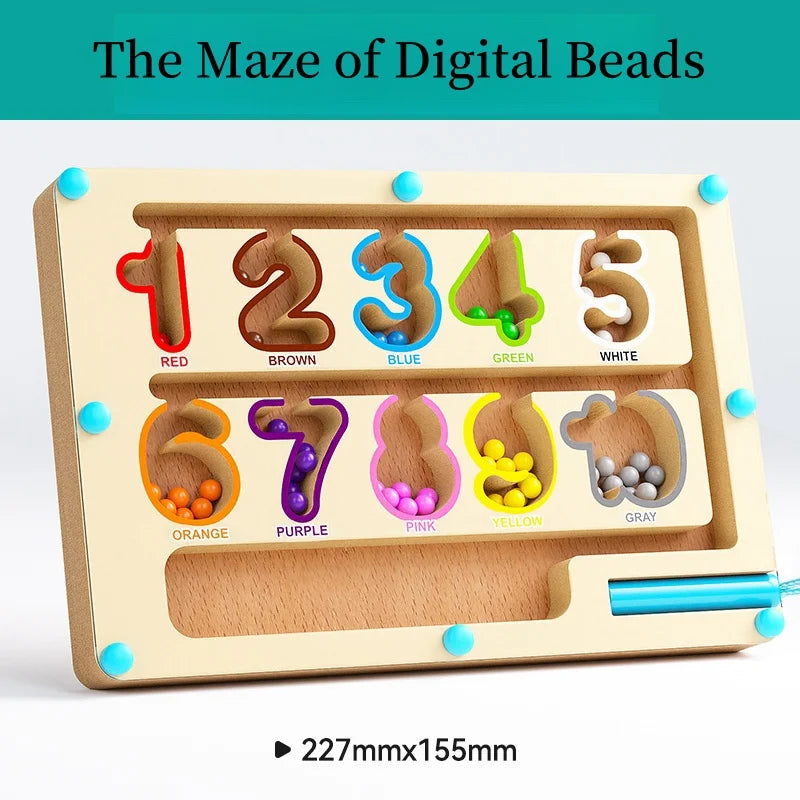 Magnetic Digital Bead Toy