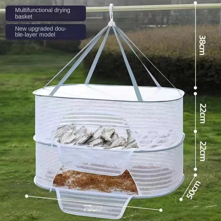 1.2.3Layer Breathable Quick Drying Hanging Net Holder