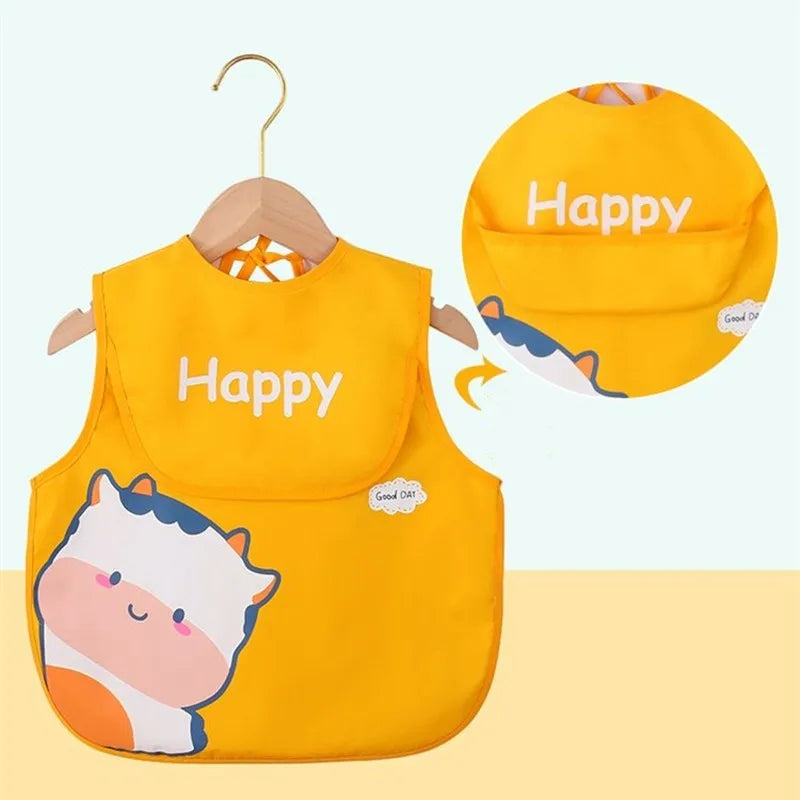 2Pcs/1Pc Feeding Baby Bib