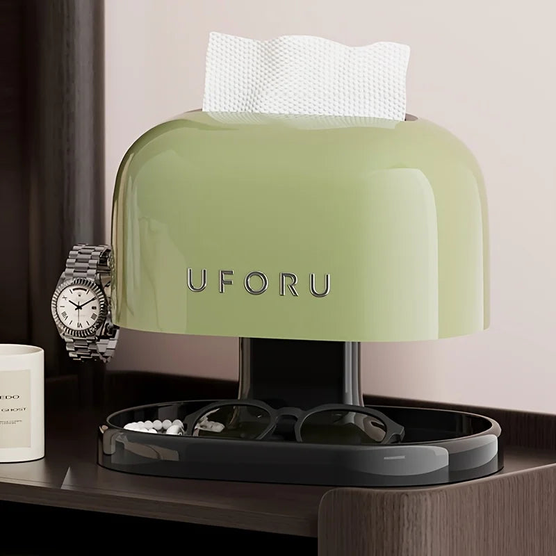 Retro Tissue Box Storage Container