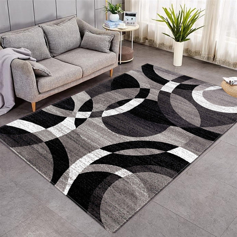 Nordic Geometric Carpet