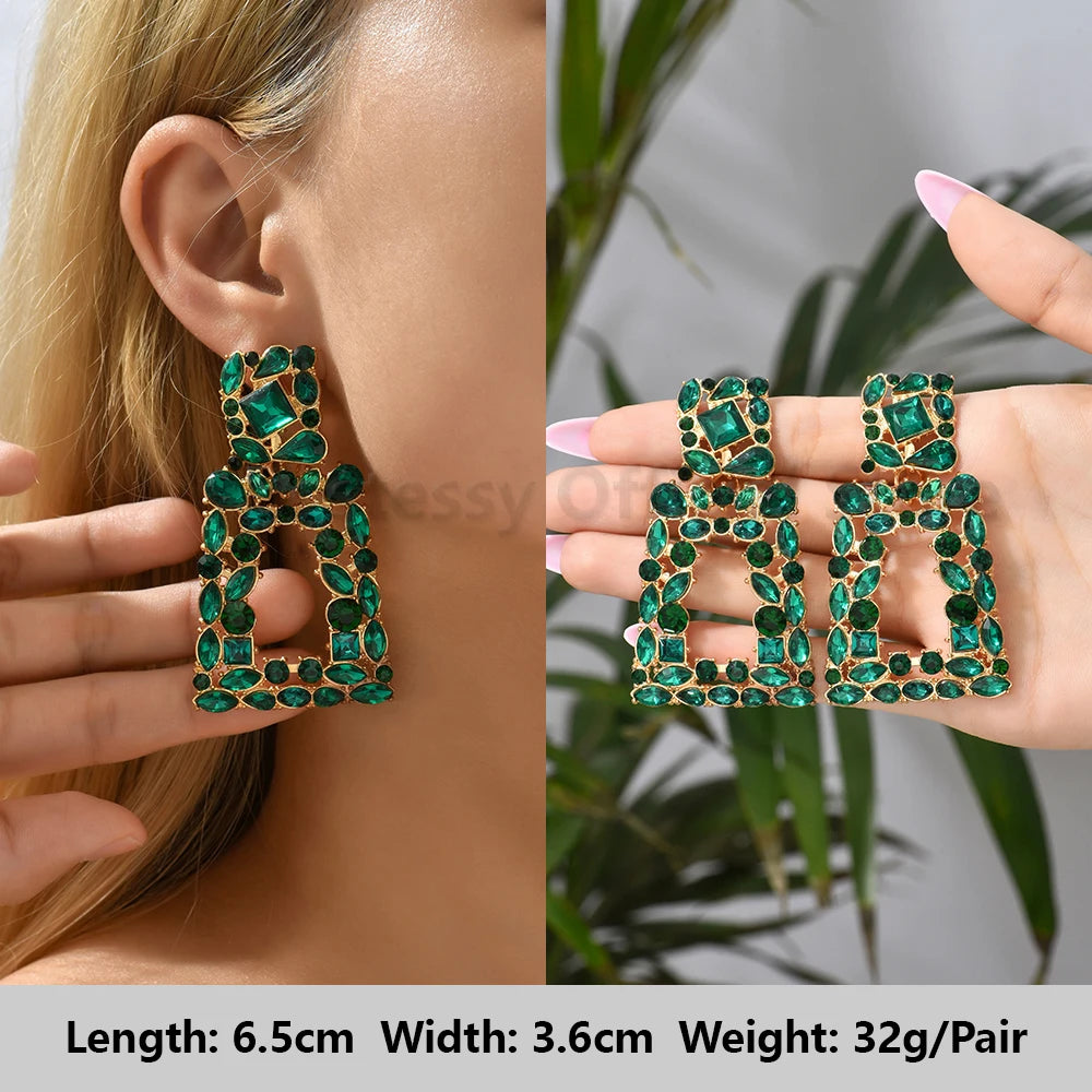 Classic Crystal Earrings