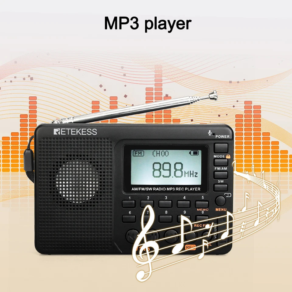 Retekess V115 Radio FM