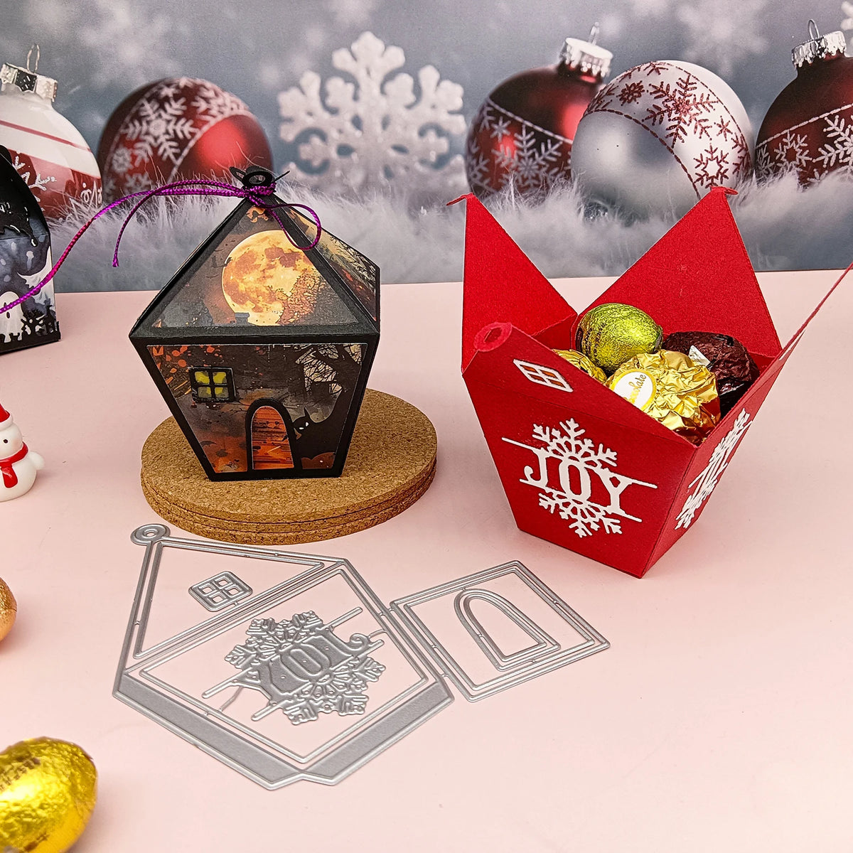 Christmas Gift Box Metal Cutting Die