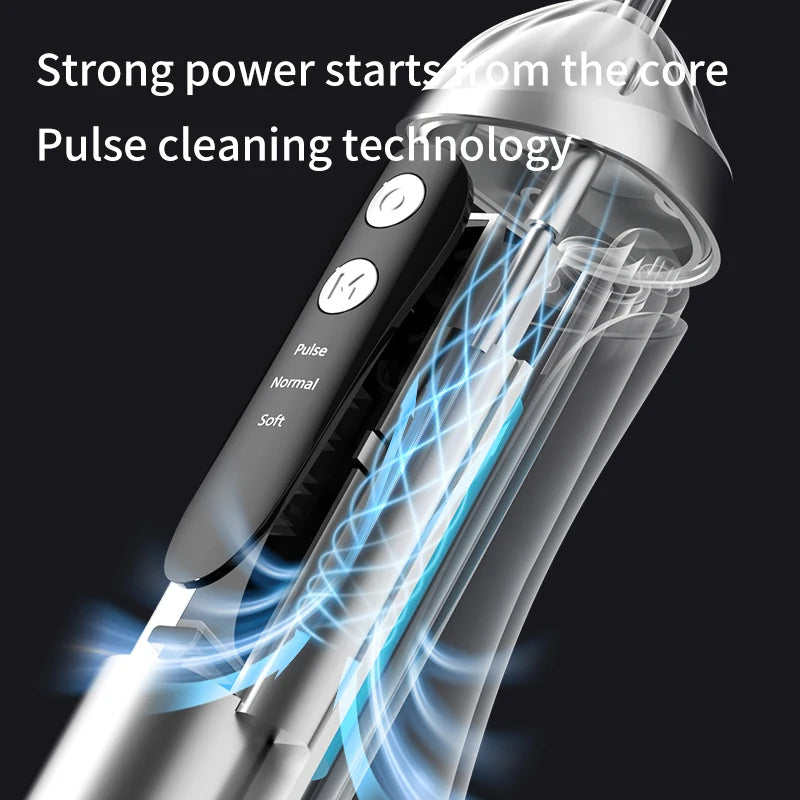 IPX7 Waterproof Rechargeable Dental Cleaner