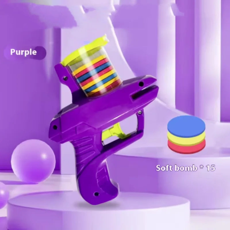 Interactive Foam Disc Launcher Toy